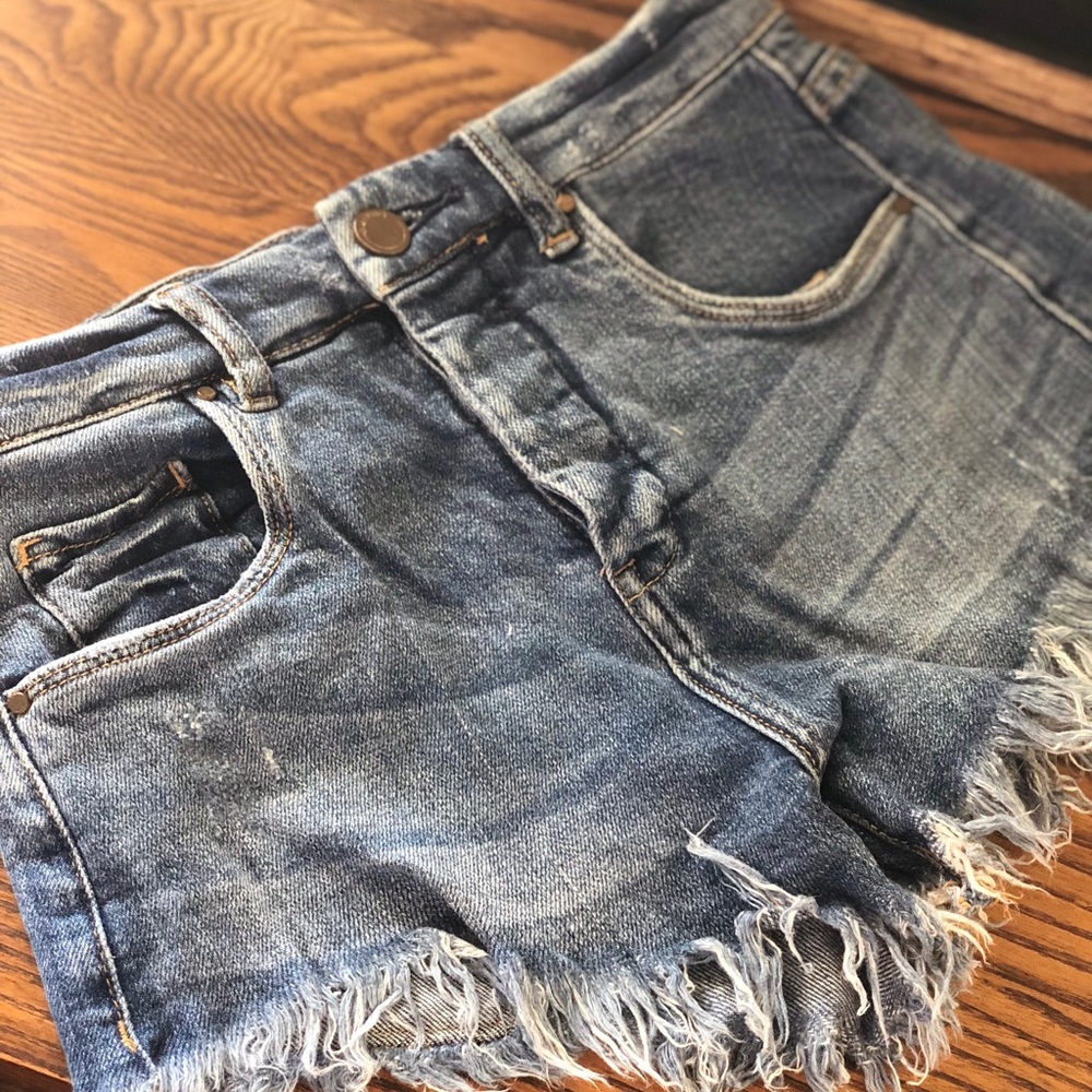 Blanc NYC Jean Short Shorts